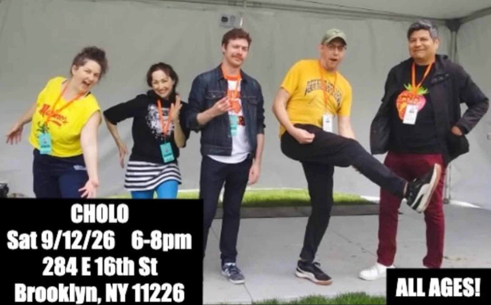 Flyer for CHOLO at Operation Gig